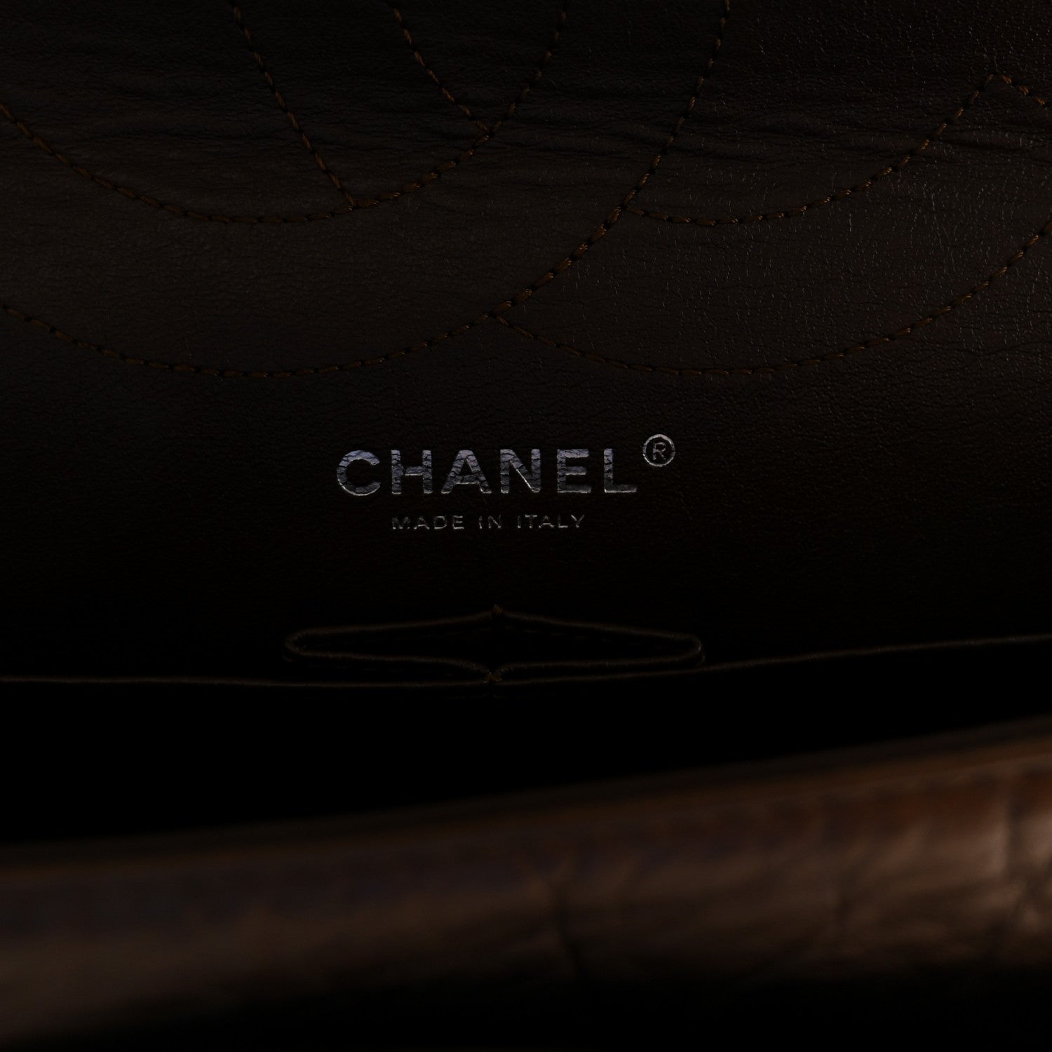 Chanel Metallic Aged Calfskin Quilted 2.55 Reissue 227 Flap Bronze