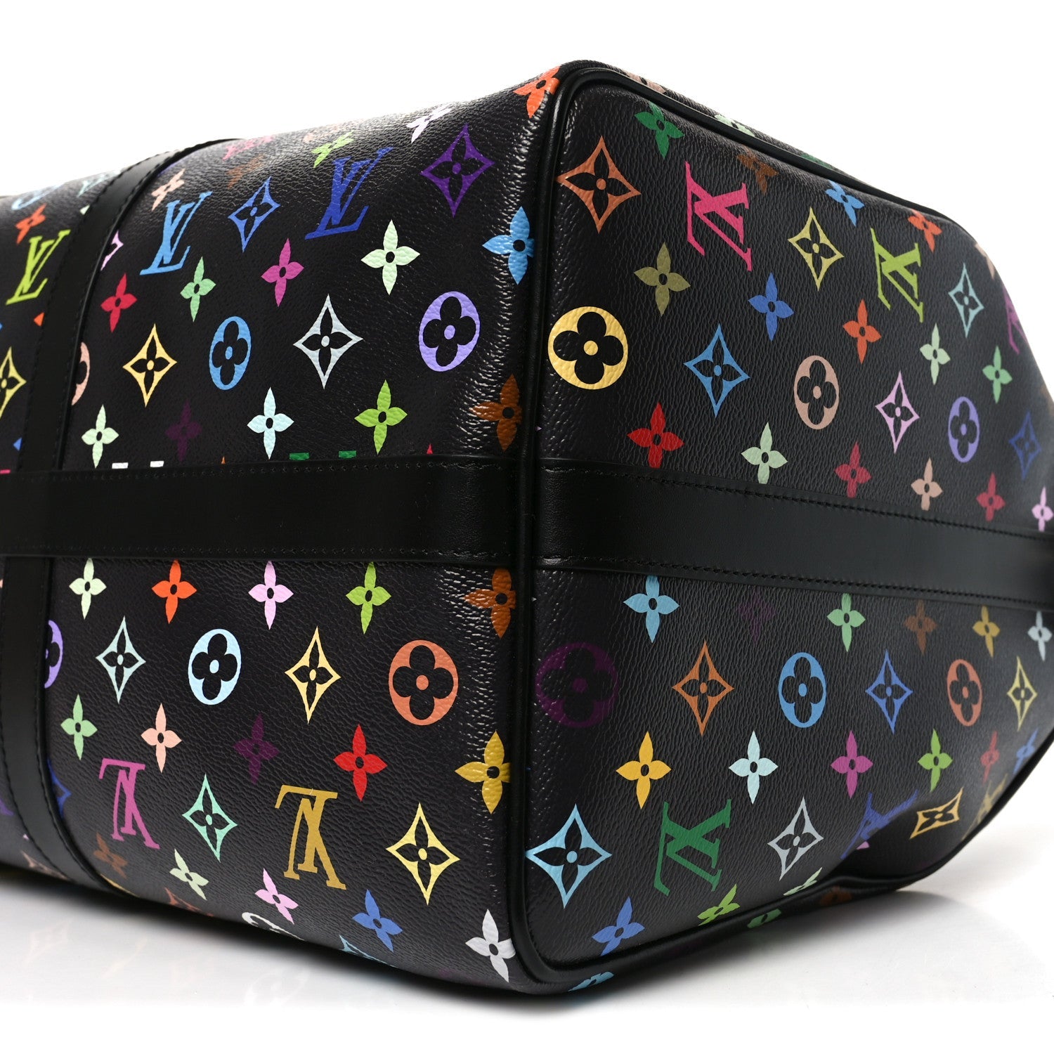 Louis Vuitton LV X TM Monogram Multicolor Keepall Bandouliere 50 Black