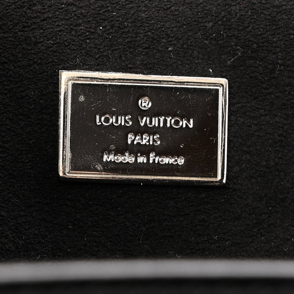 Louis Vuitton Patent Monogram Hot Springs Backpack Black