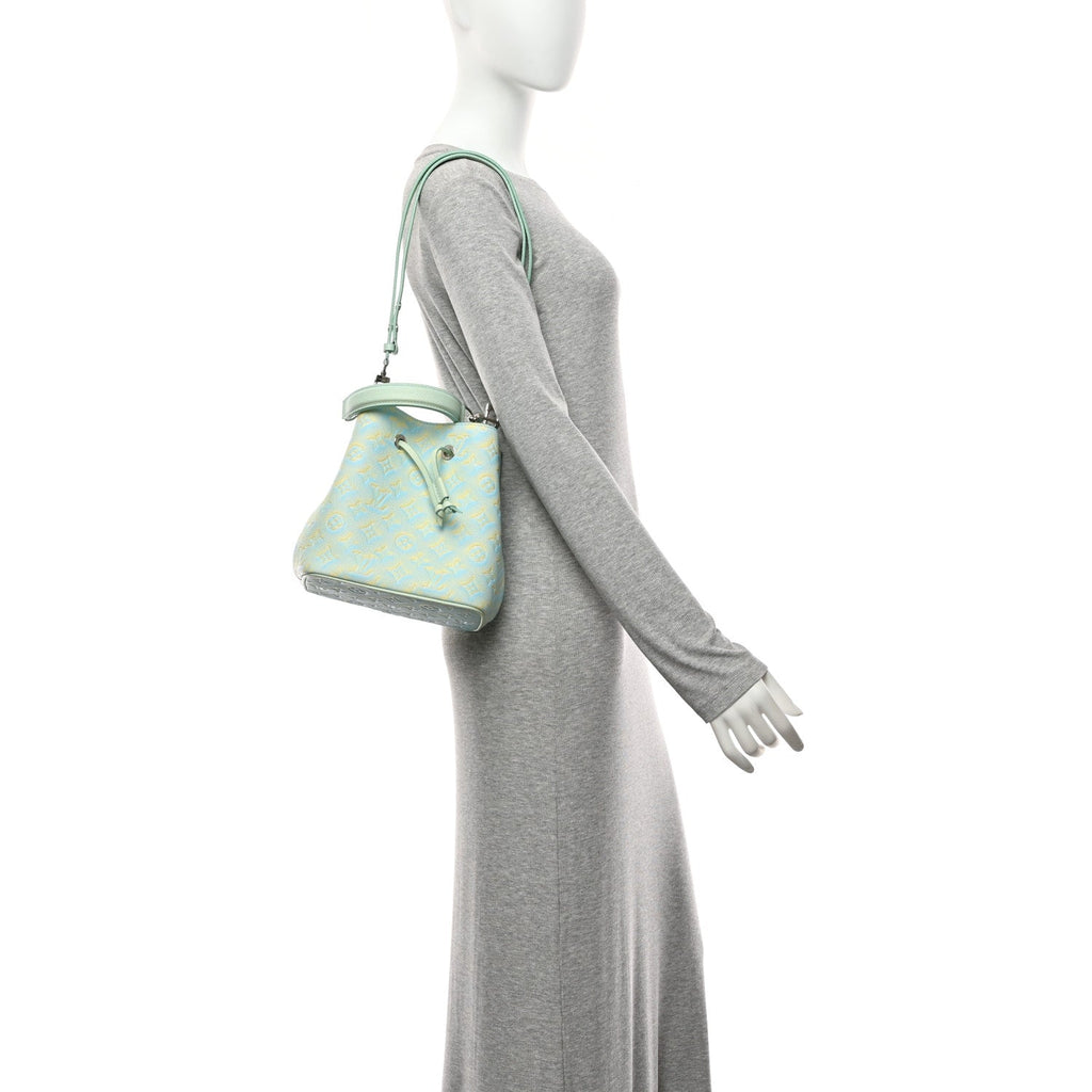 Louis Vuitton Empreinte Monogram Summer Stardust Neonoe BB Water Green