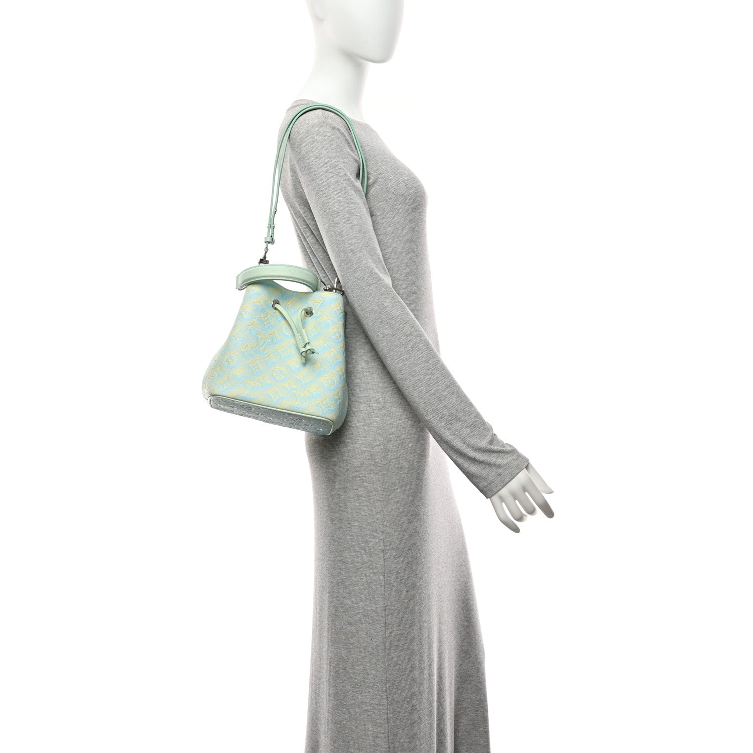 Louis Vuitton Empreinte Monogram Summer Stardust Neonoe BB Water Green