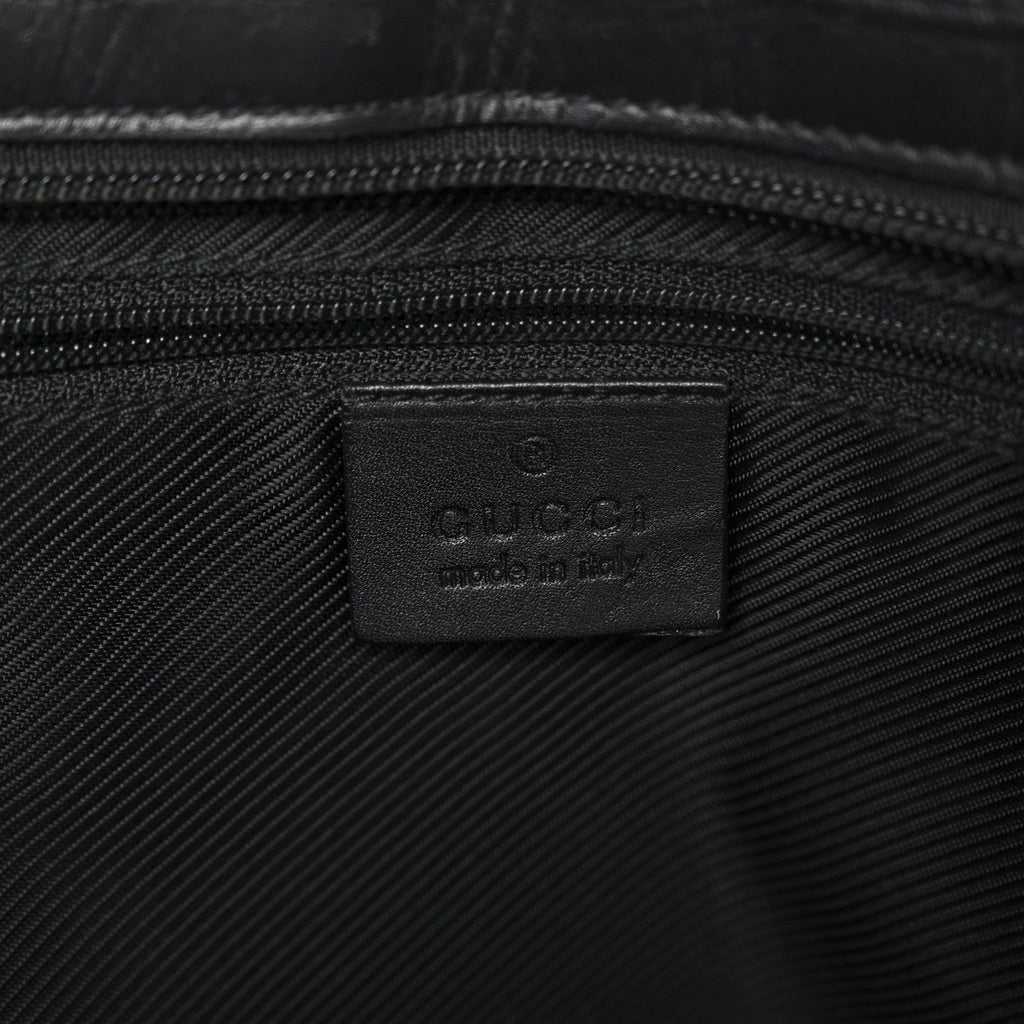 Gucci Monogram Tote Black