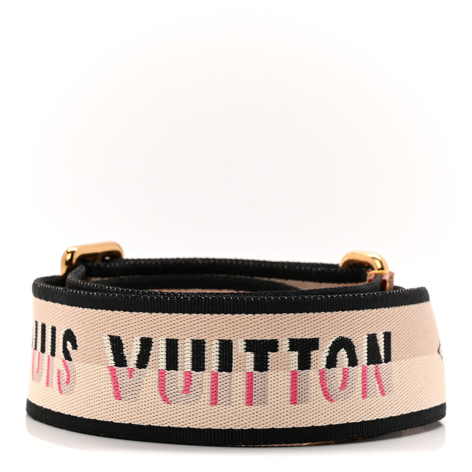 Louis Vuitton Jacquard Speedy Bandouliere 20 Shoulder Strap Black