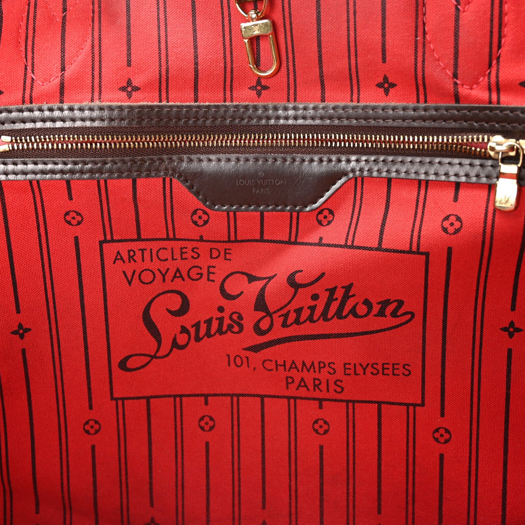Louis Vuitton Damier Ebene Neverfull GM