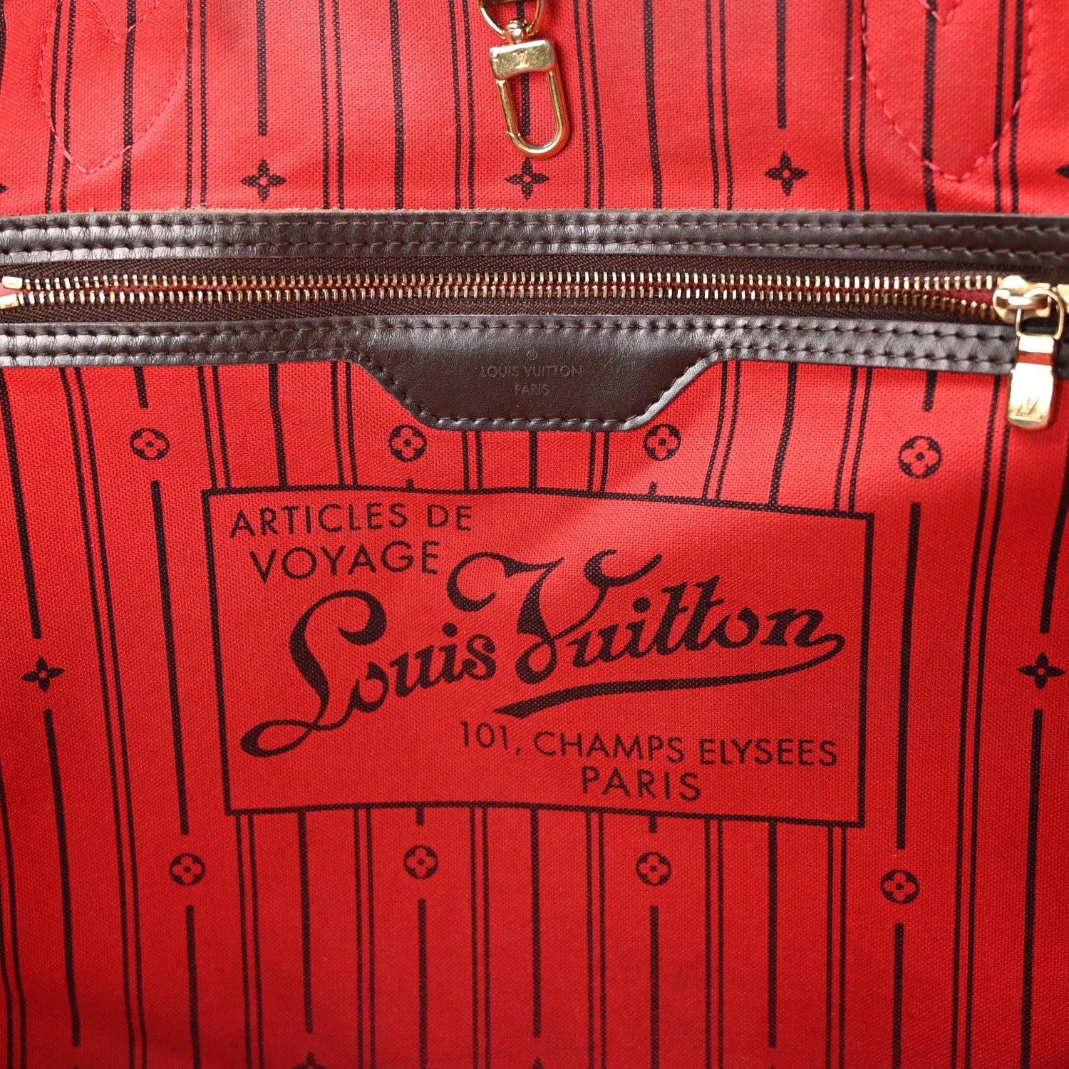 Louis Vuitton Damier Ebene Neverfull GM