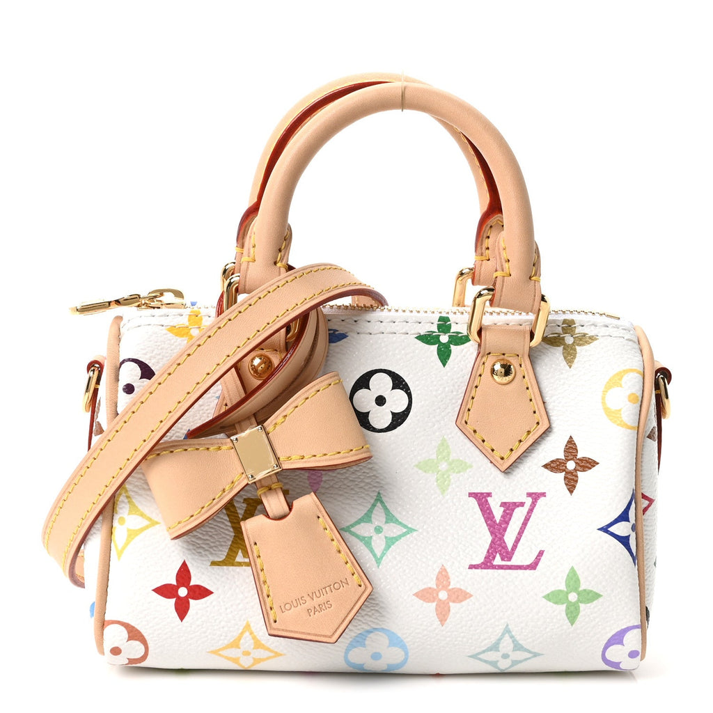 Louis Vuitton LV X TM Monogram Multicolor Nano Speedy White
