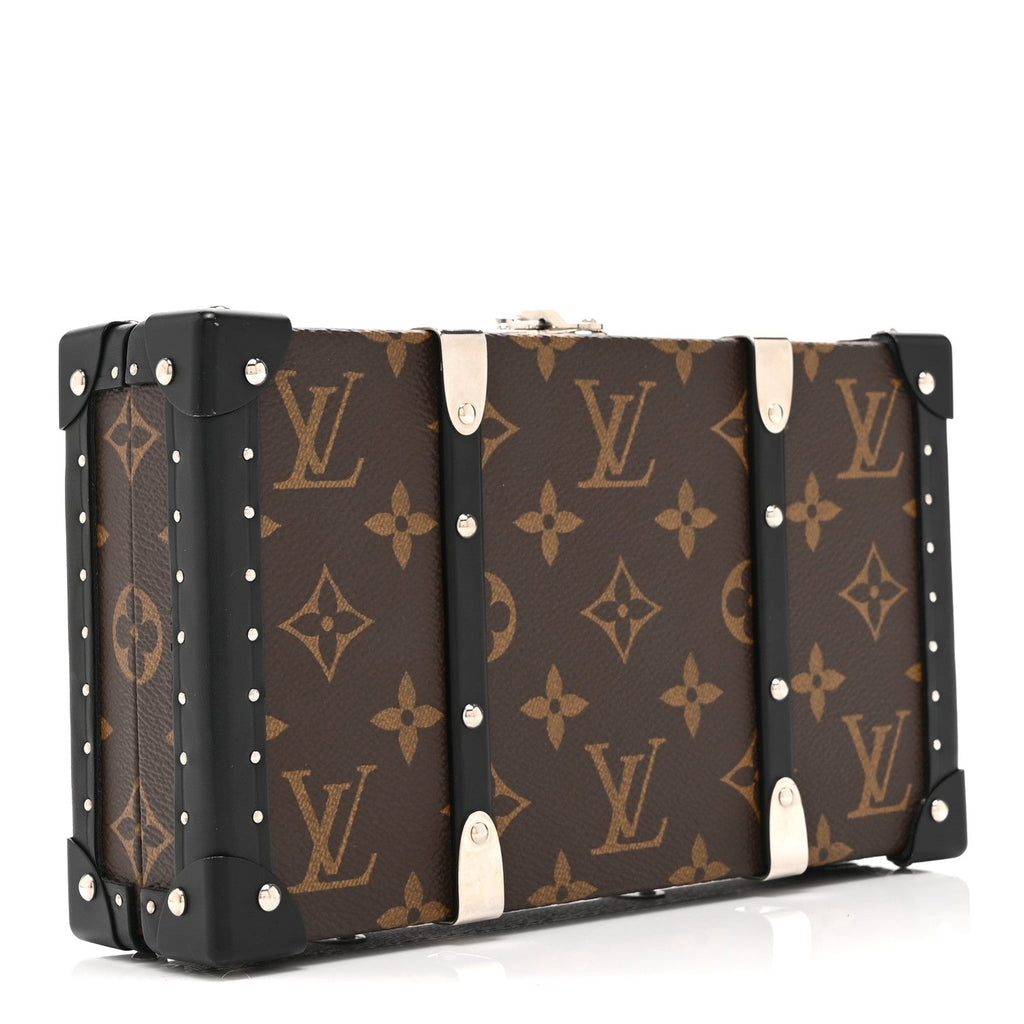 Louis Vuitton Monogram Wallet Trunk Black Multicolor