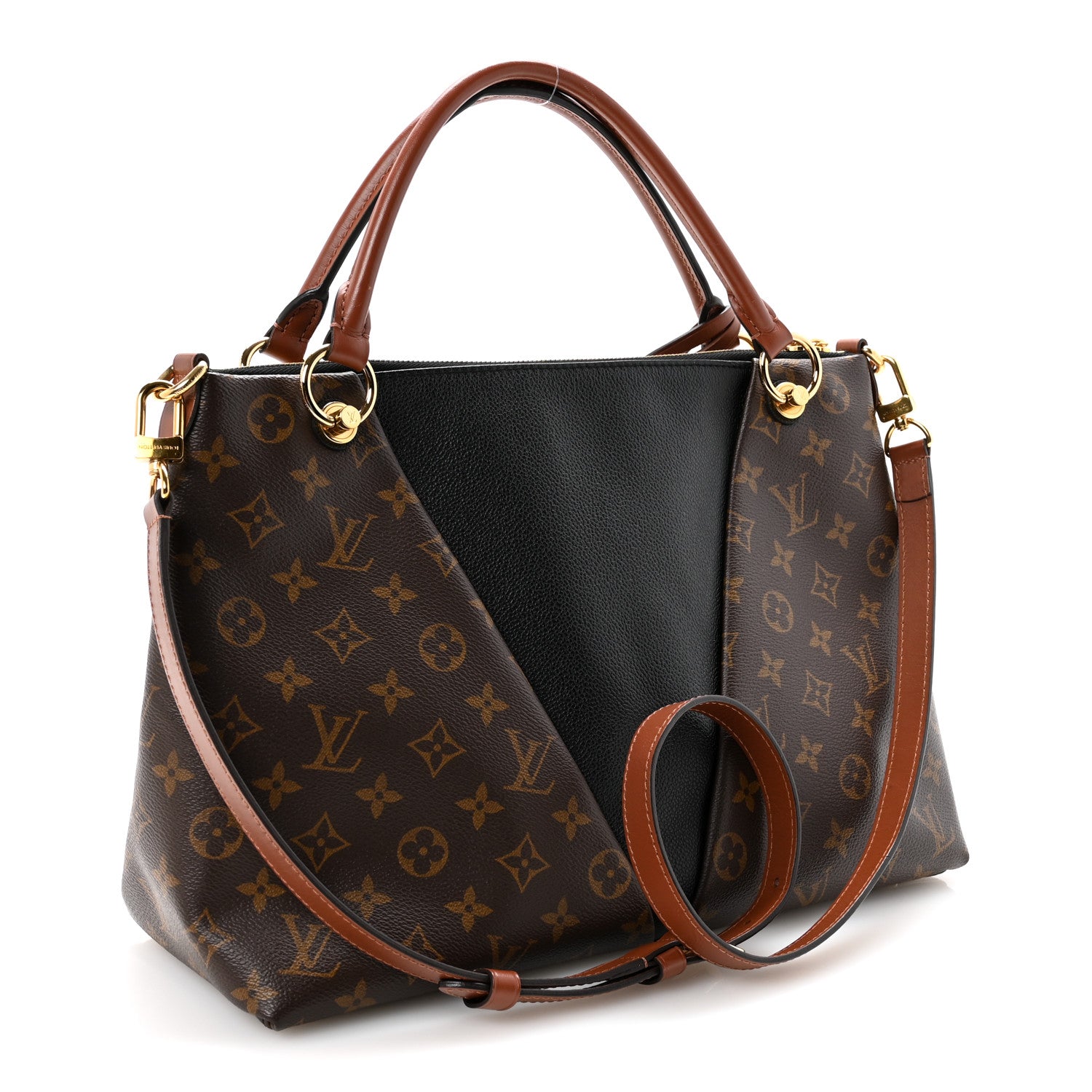 Louis Vuitton Monogram V Tote MM Black