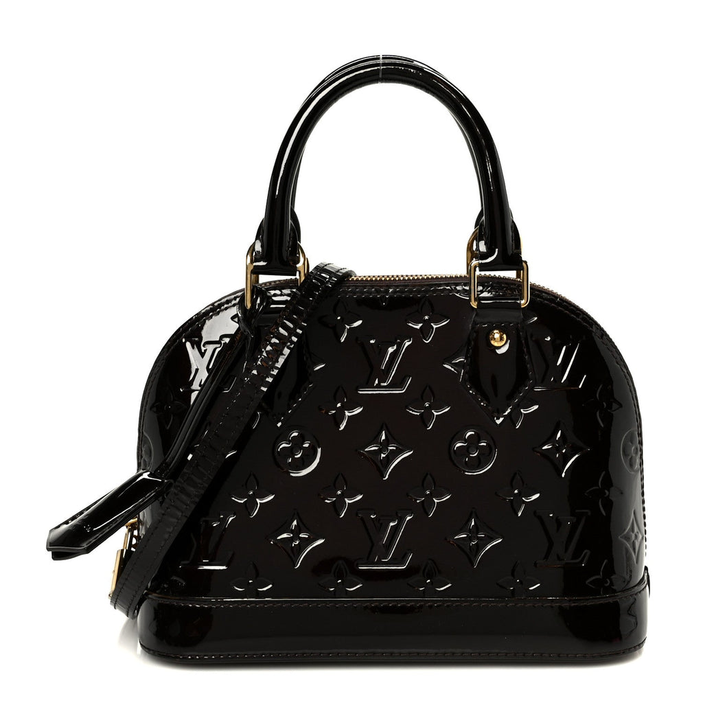 Louis Vuitton Vernis Alma BB Amarante