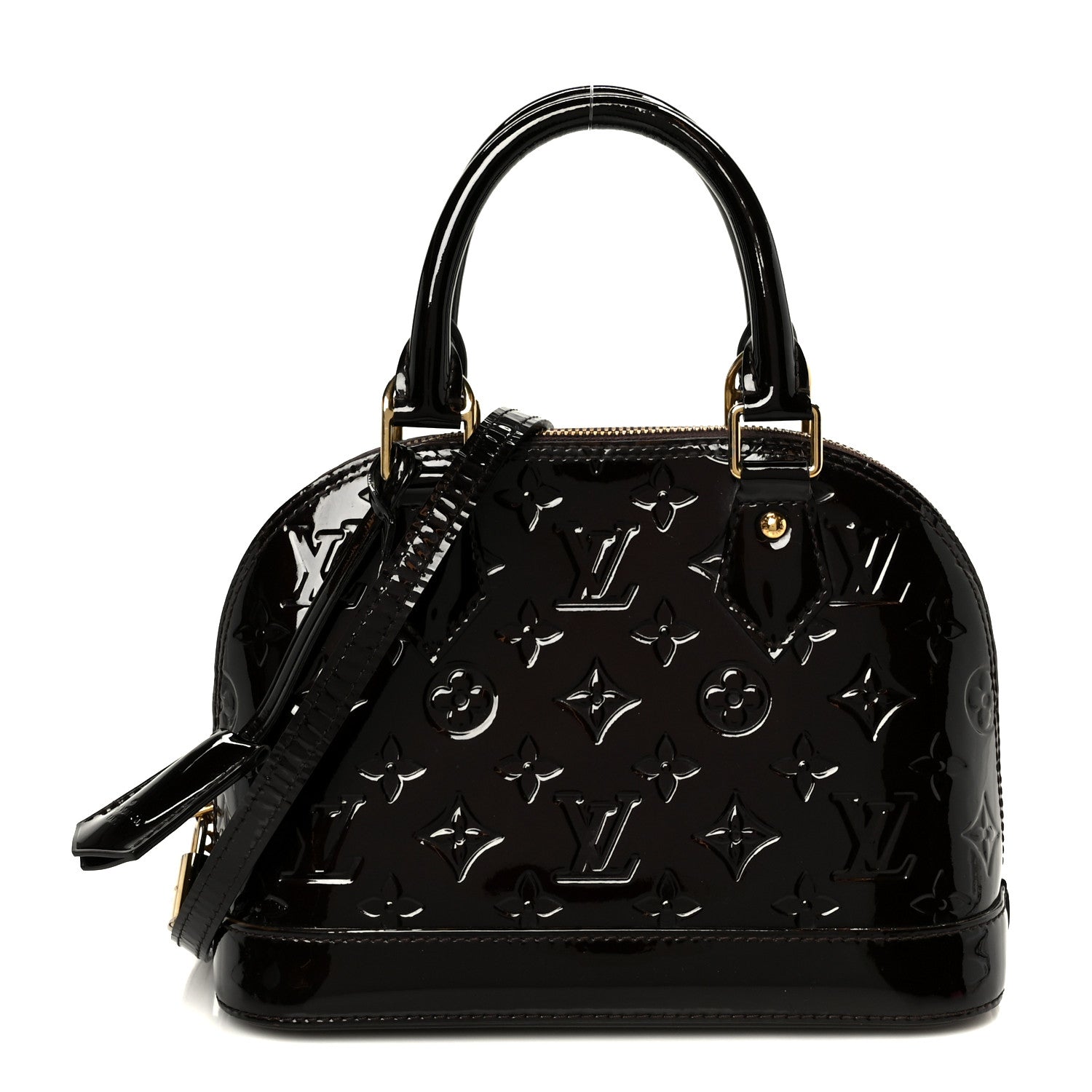 Louis Vuitton Vernis Alma BB Amarante