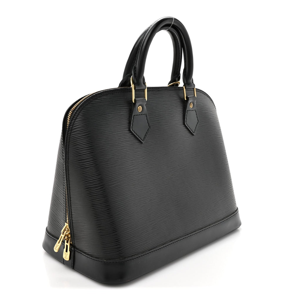 Louis Vuitton Epi Alma PM Black