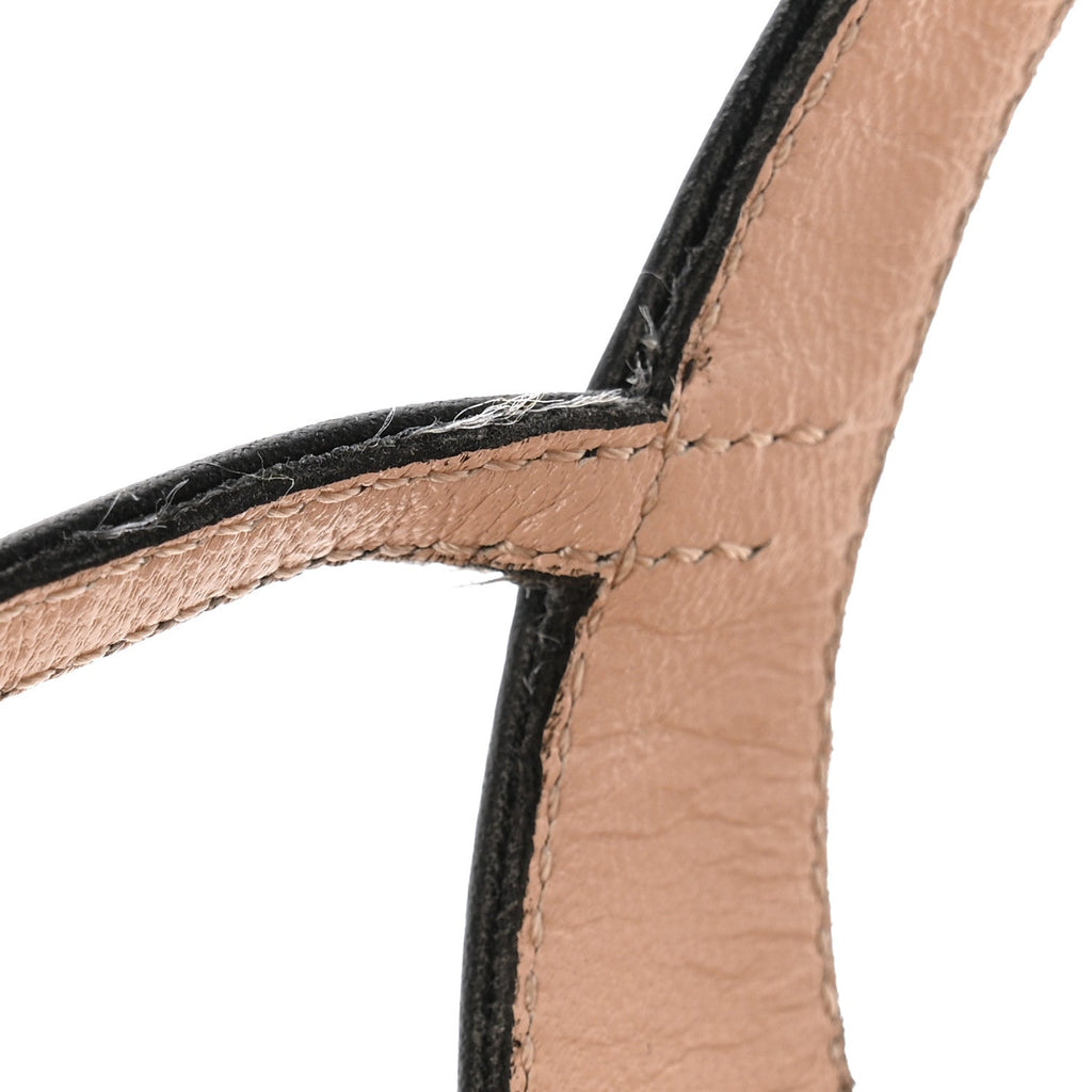 Gucci Nappa Matelasse GG Marmont Slingback Platform 45/130mm Espadrille Wedges 40 Black