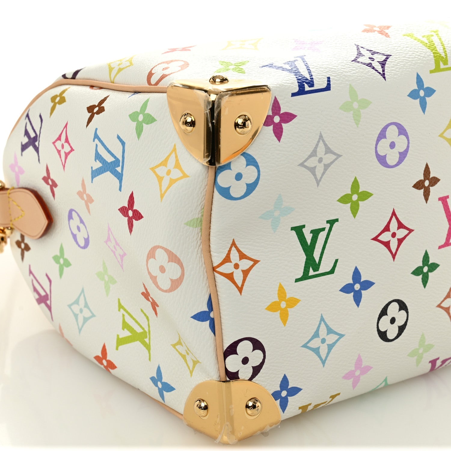 Louis Vuitton LV X TM Monogram Multicolor Speedy Bandouliere 25 White