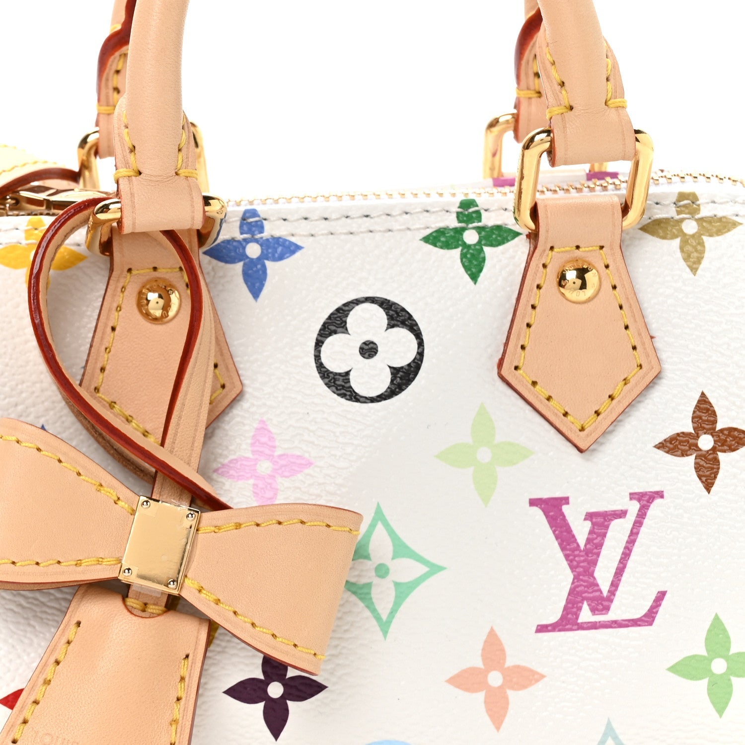 Louis Vuitton LV X TM Monogram Multicolor Nano Speedy White