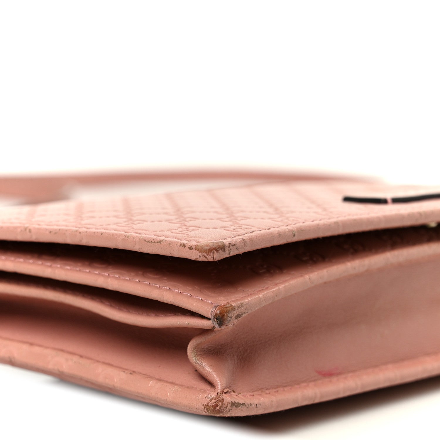 Gucci Microguccissima Crossbody Wallet Brown