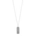Louis Vuitton 18K White Gold Diamond Large Les Gastons Tag Pendant Necklace