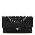 Chanel Caviar Quilted Medium Double Flap Black