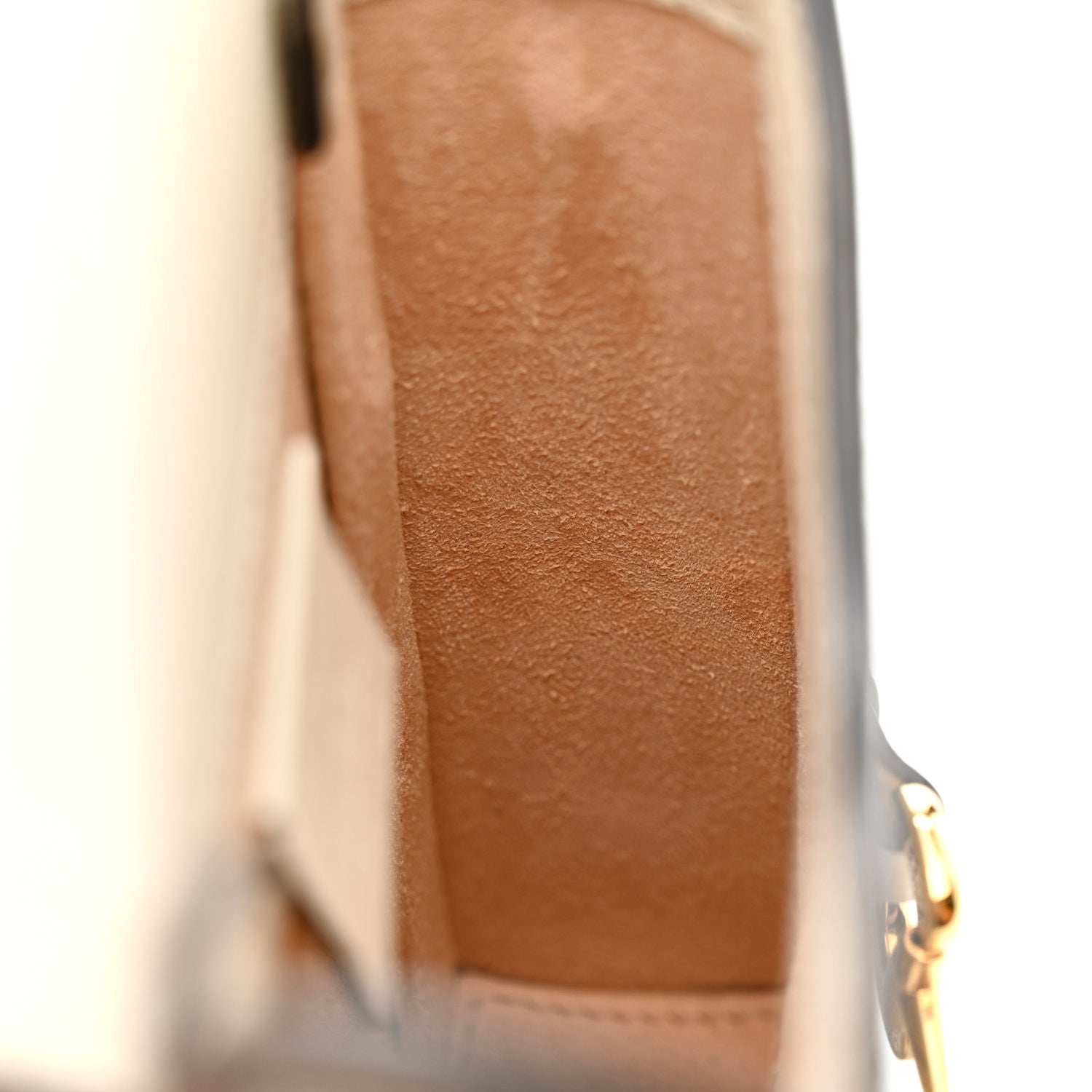 Gucci GG Supreme Monogram Azalea Calfskin Mini Horsebit 1955 Crossbody Bag Beige Ebony Mystic White