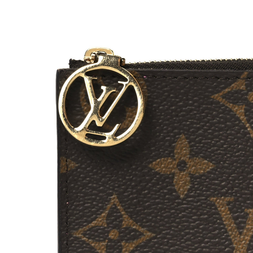 Louis Vuitton Monogram Lisa Wallet Rose Lollipop