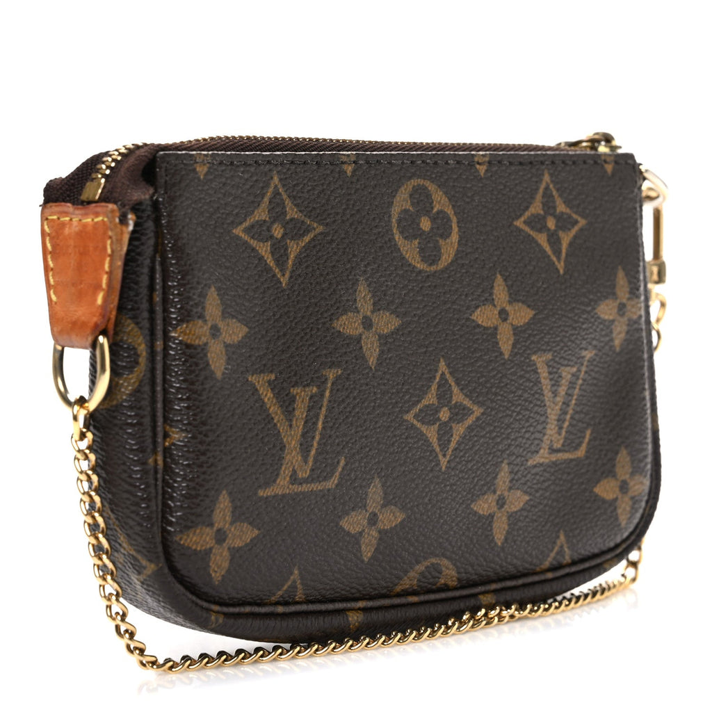 Louis Vuitton Monogram Complice Trunks and Bags Mini Pochette Accessories Beige