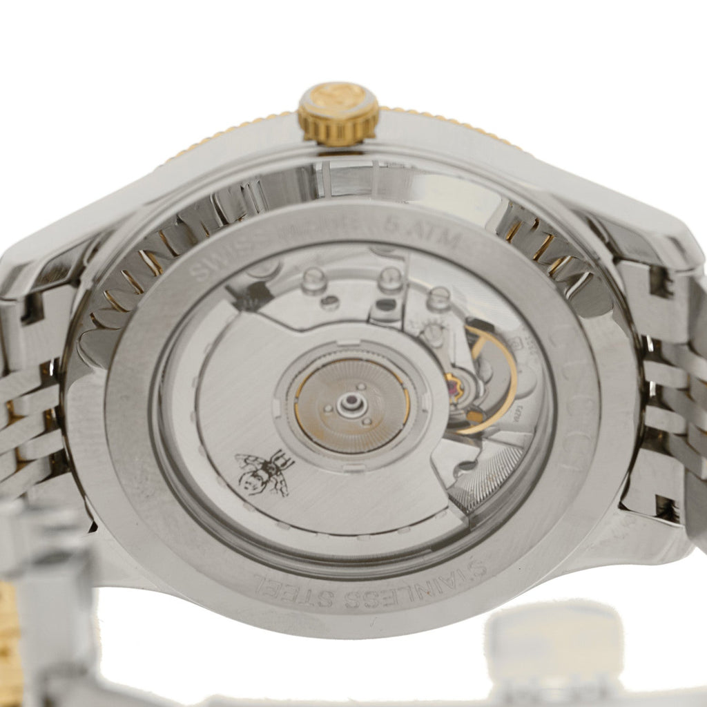 Gucci Stainless Steel 40mm G-Timeless Two Tone Charm Automatic Watch