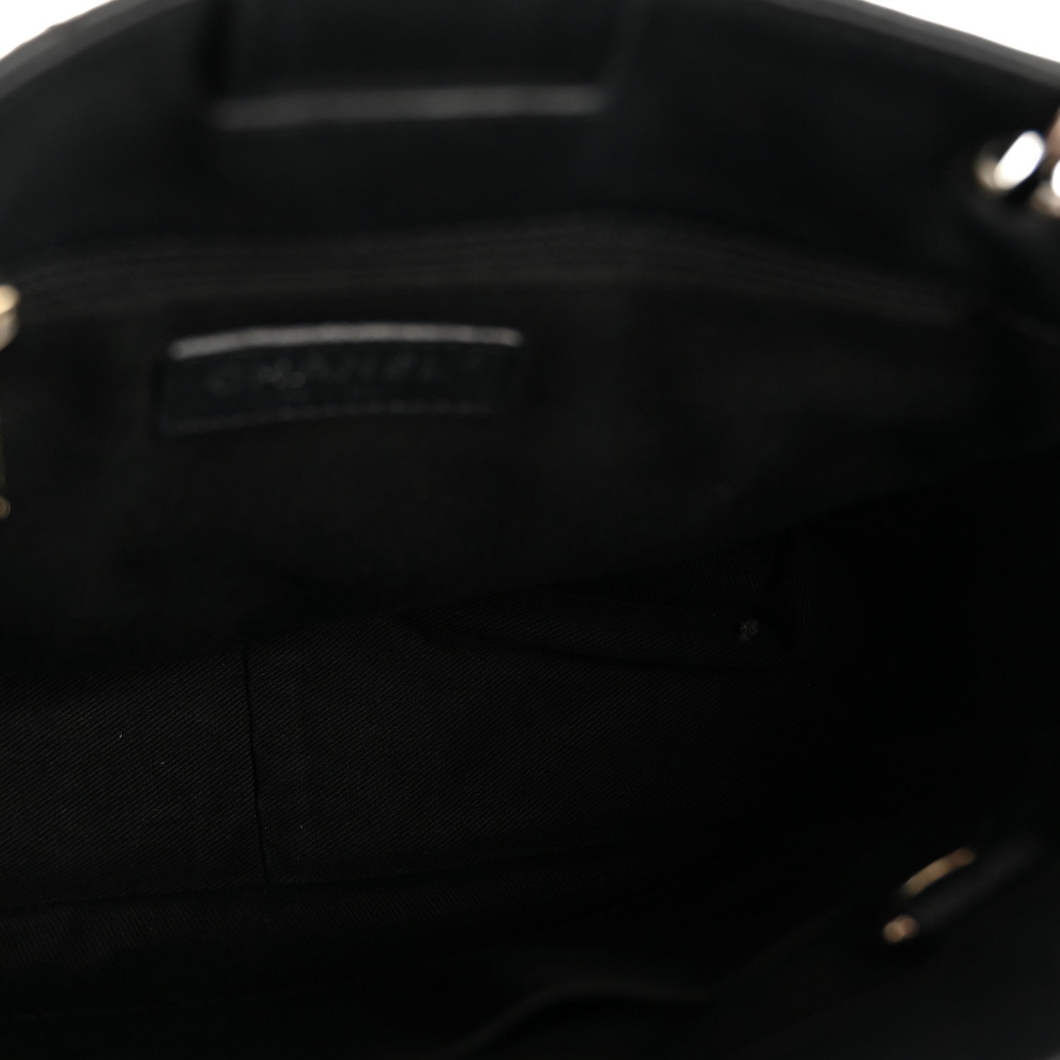 Chanel Caviar Quilted Petit Shopping Tote PST Black