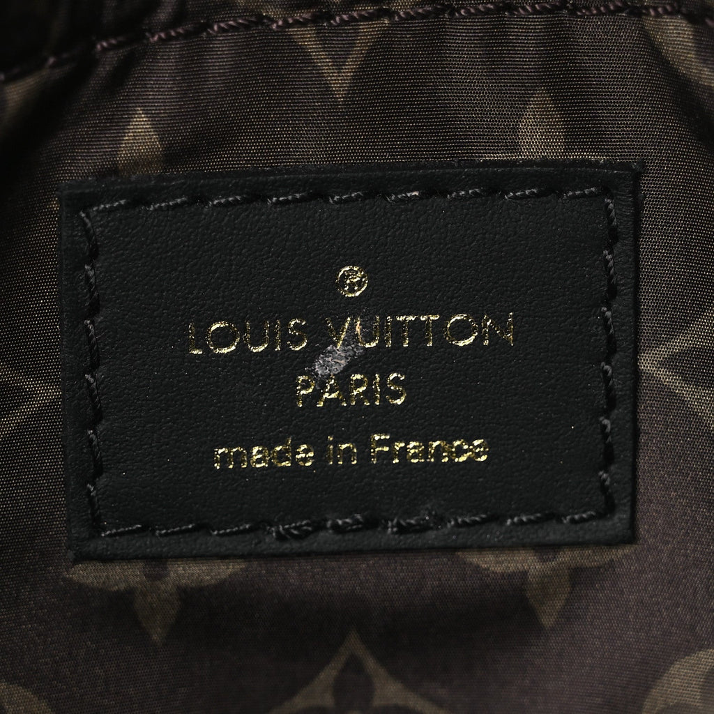 Louis Vuitton Shearling Monogram Sunset Cream