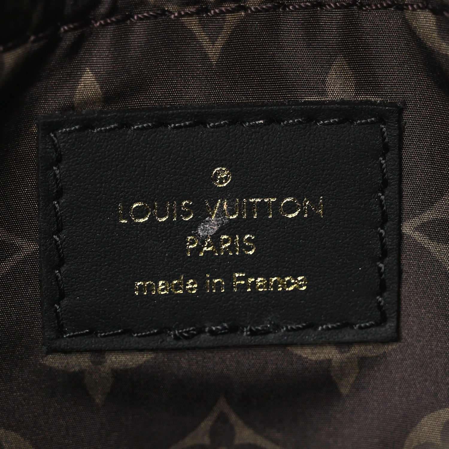 Louis Vuitton Shearling Monogram Sunset Cream