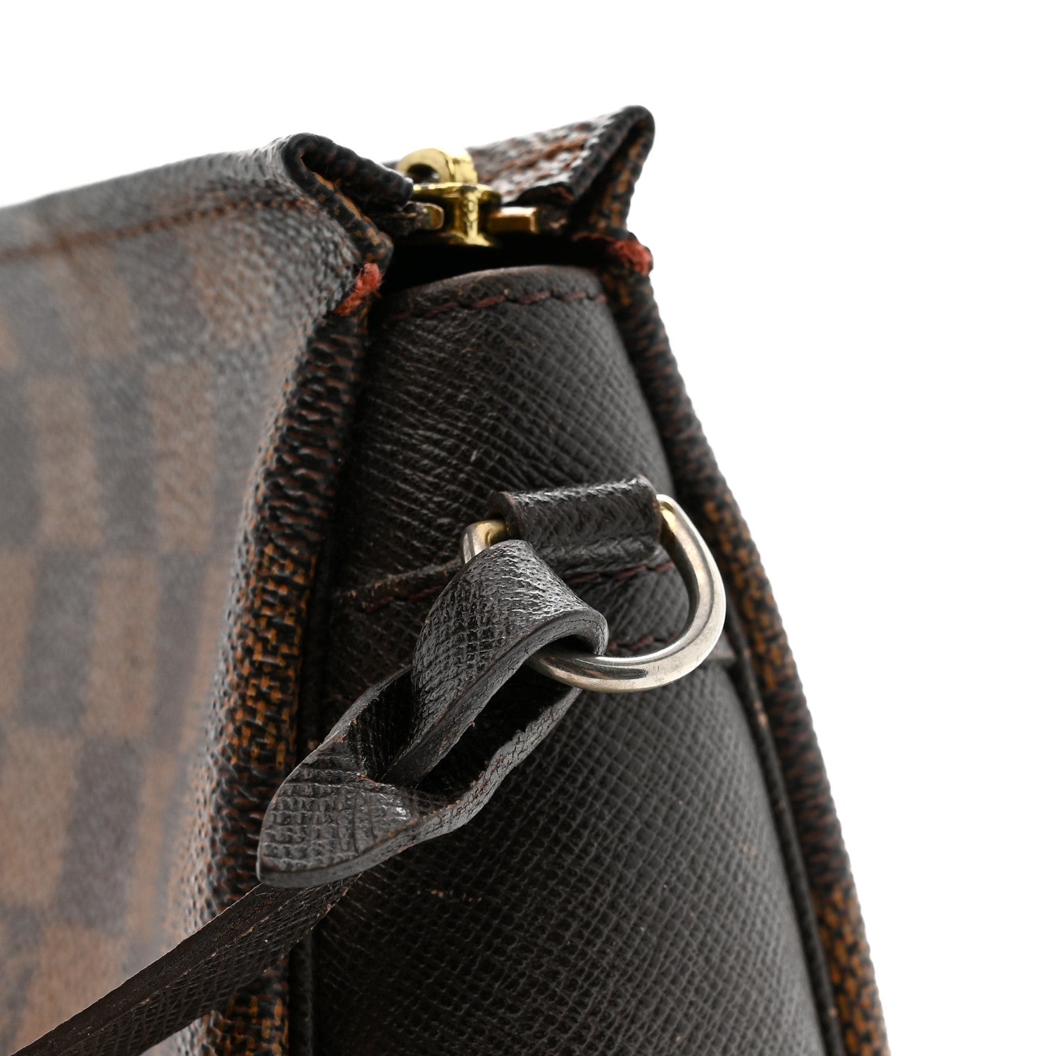 Louis Vuitton Damier Ebene Trousse Make Up Bag Pochette