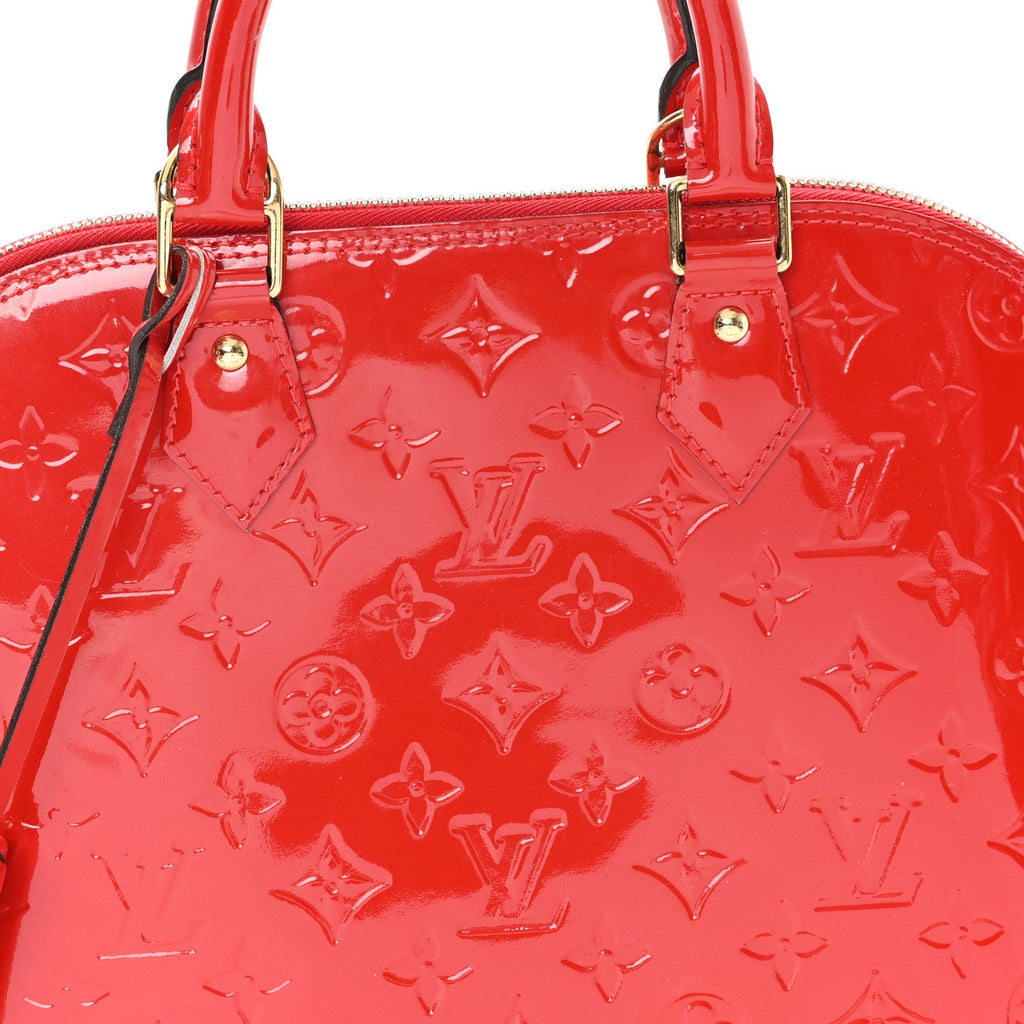Louis Vuitton Vernis Alma PM Rose Indien