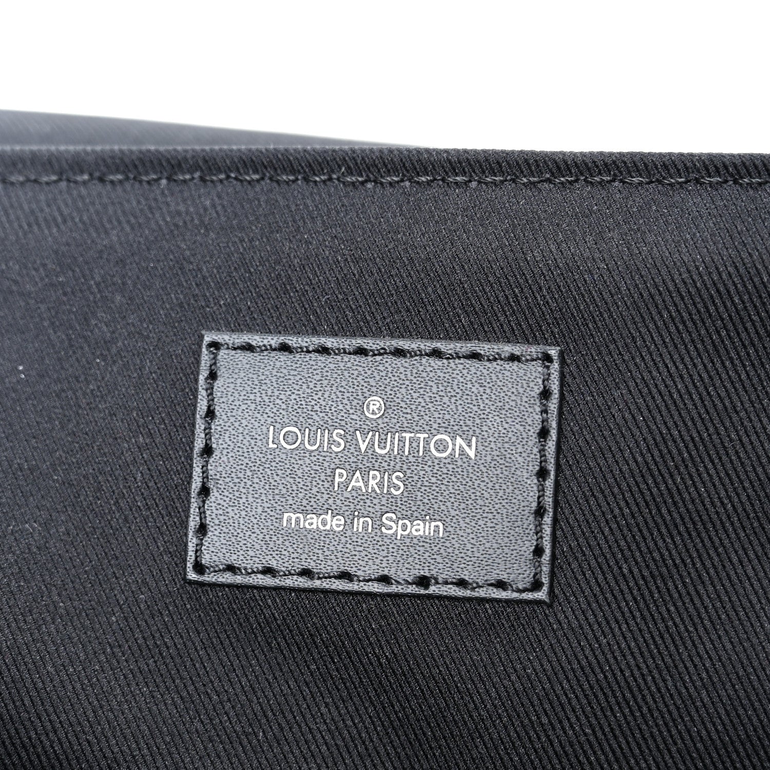 Louis Vuitton Monogram Eclipse District PM Black