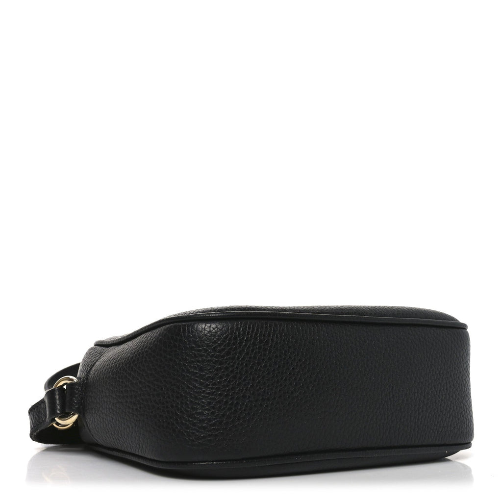 Gucci Pebbled Calfskin Small Soho Disco Bag Black