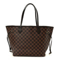 Louis Vuitton Damier Ebene Neo Neverfull MM Rose Ballerine