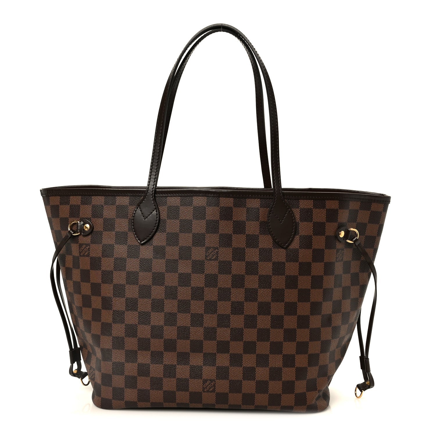 Louis Vuitton Damier Ebene Neo Neverfull MM Rose Ballerine