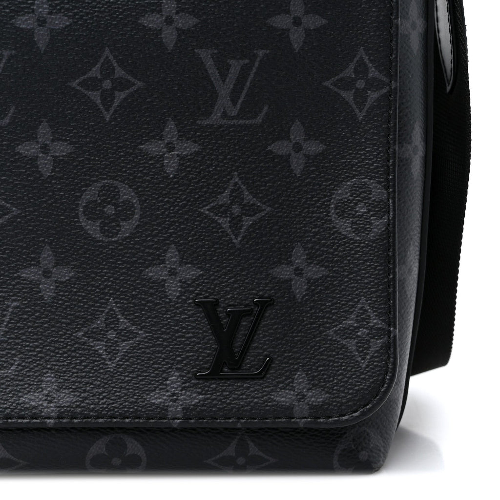 Louis Vuitton Monogram Eclipse District PM Black