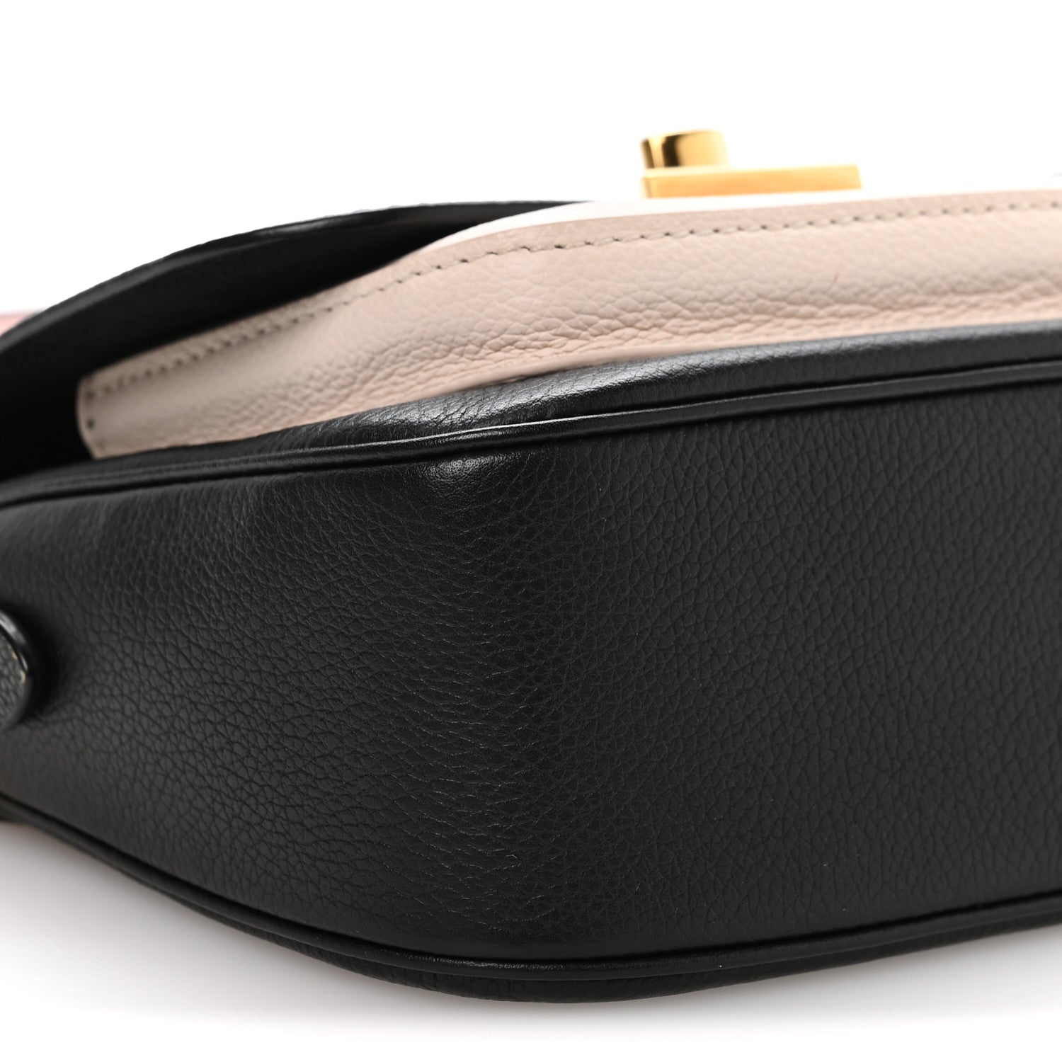Louis Vuitton Grained Calfskin Lockme Tender Black