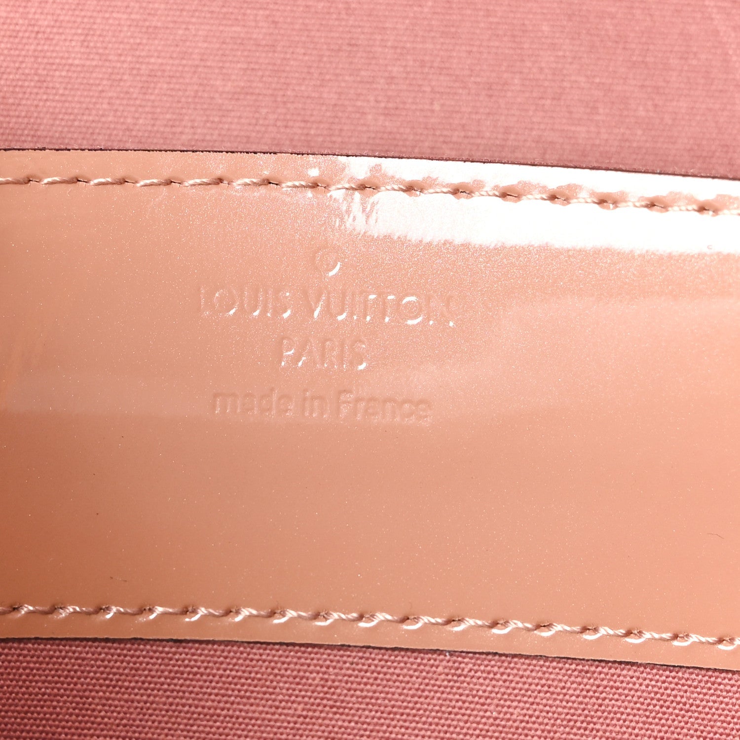 Louis Vuitton Patent Louise New Sobe Clutch Rose Velours