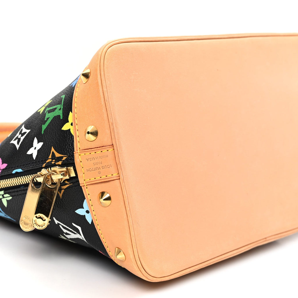 Louis Vuitton Monogram Multicolor Alma Black