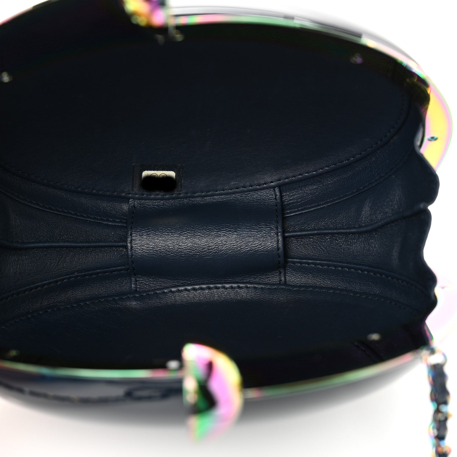 Chanel Resin CC Evening On The Moon Minaudiere Multicolor