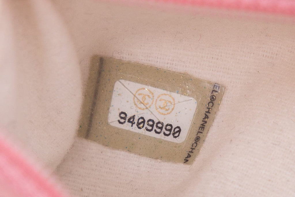 Chanel Pink Caviar CC Wallet