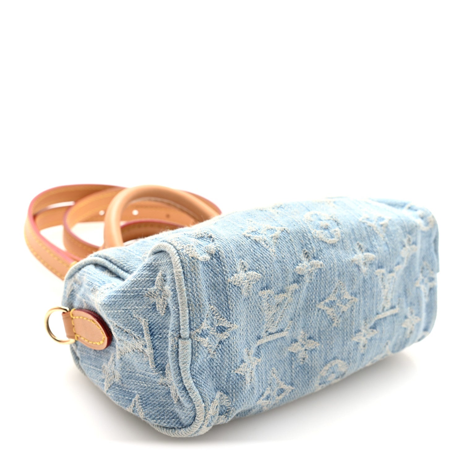 Louis Vuitton Monogram Denim Nano Speedy Sky Blue