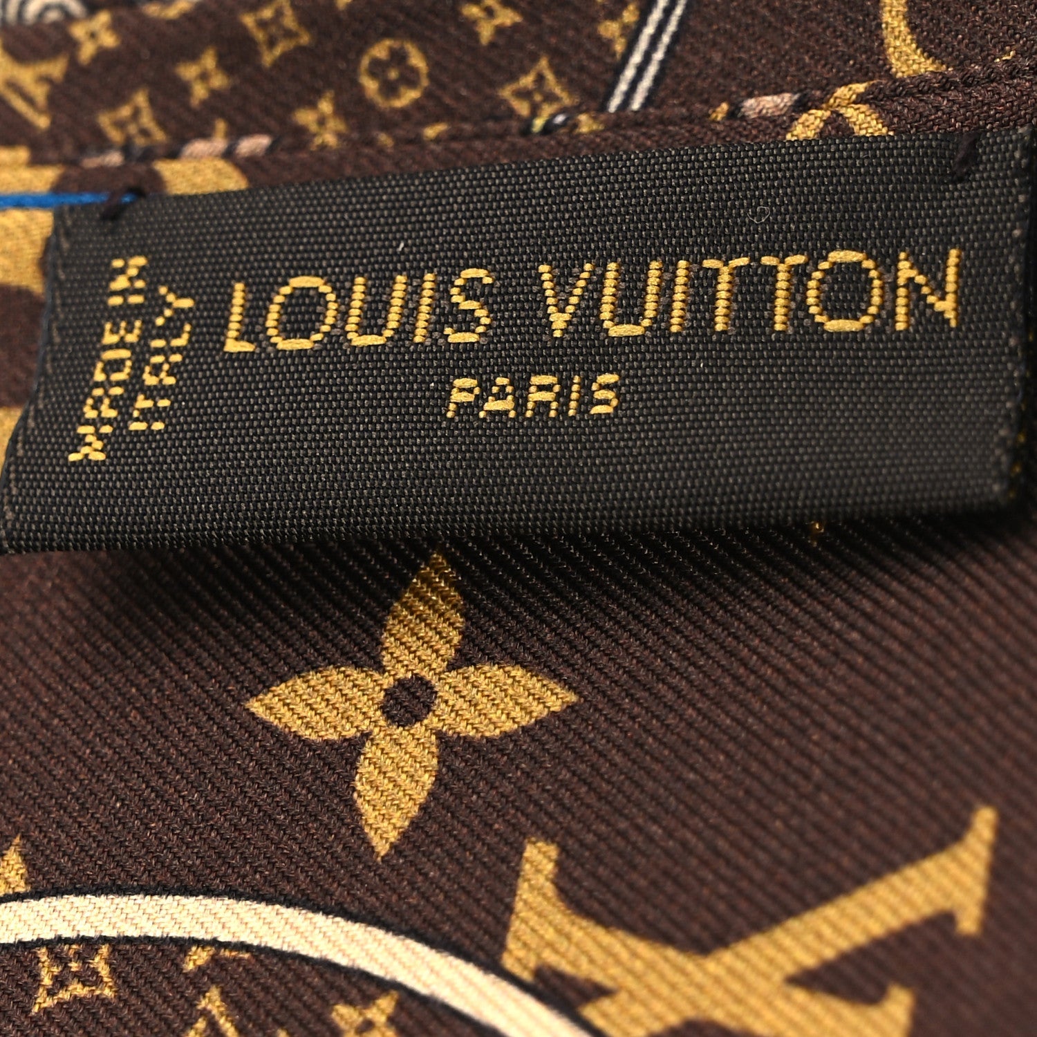 Louis Vuitton Silk Monogram Trunks Bandeau