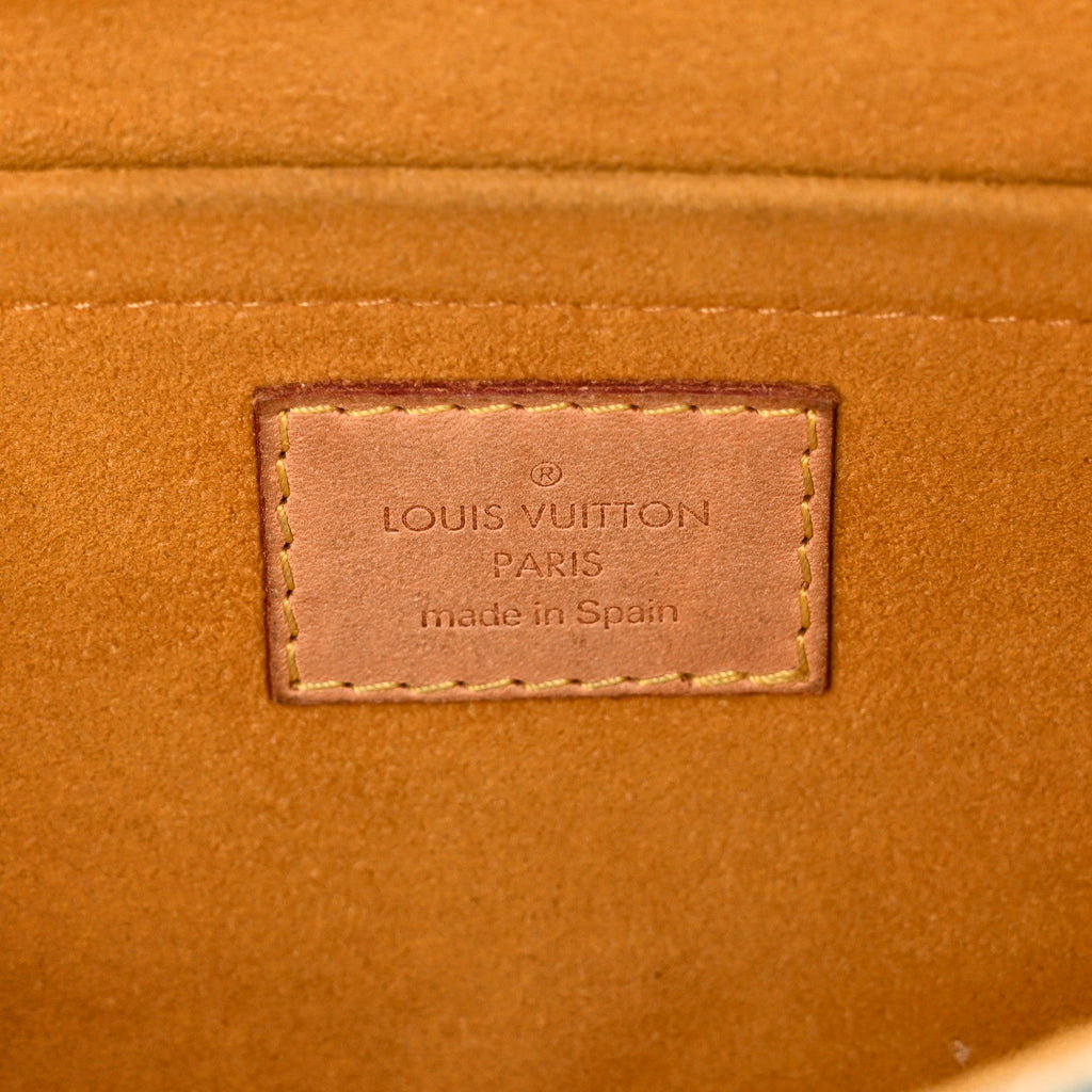 Louis Vuitton Monogram Denim Mini Pleaty Blue