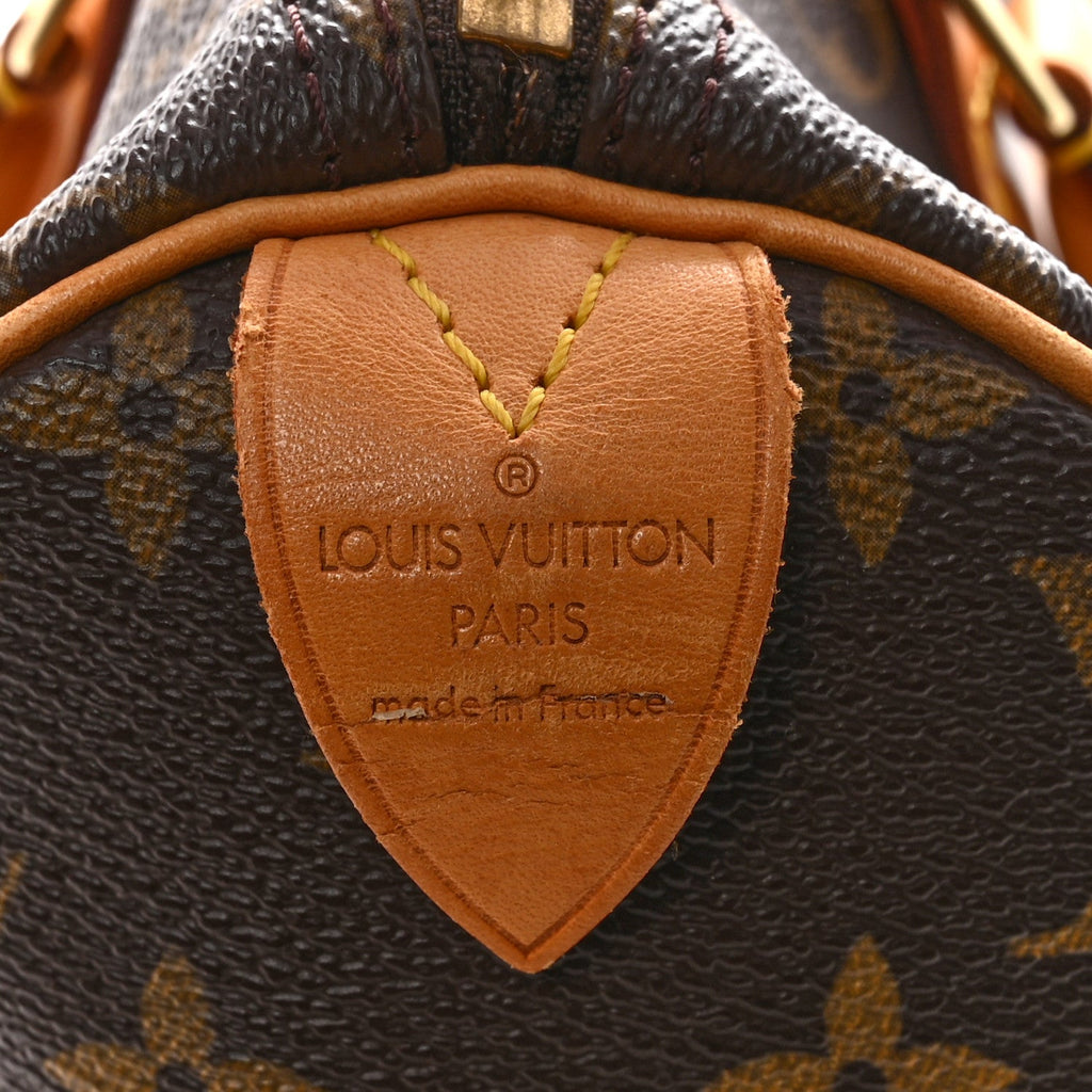 Louis Vuitton Monogram Speedy 30