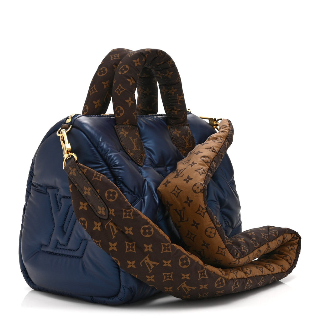 Louis Vuitton Econyl Mini Monogram Pillow Speedy Bandouliere 25 Navy