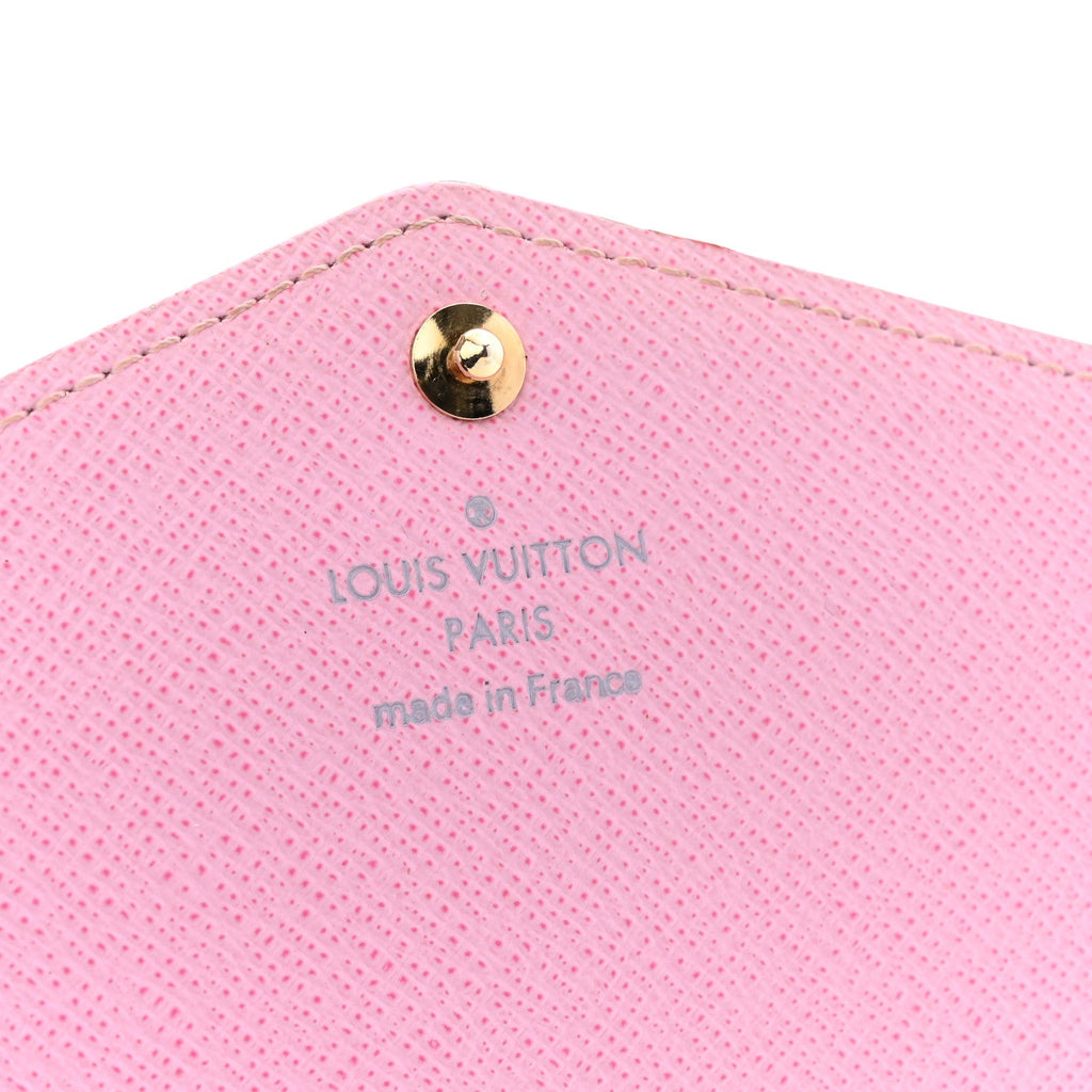 Louis Vuitton Monogram Multicolor Sarah Wallet NM White Litchi