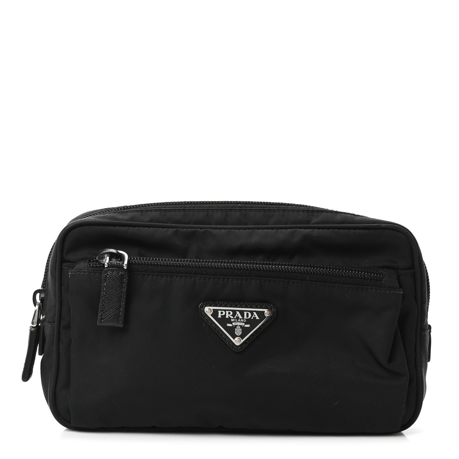 Prada Tessuto Nylon Belt Bag Black