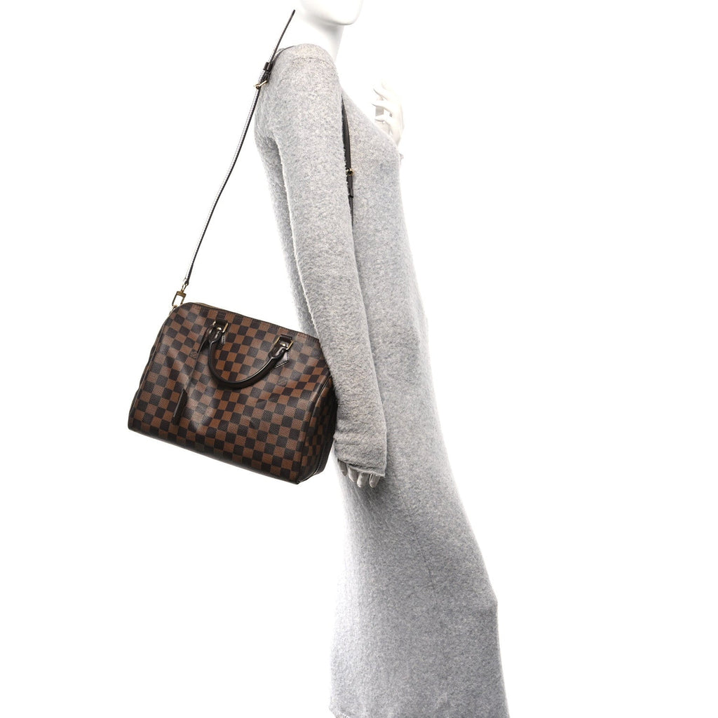 Louis Vuitton Damier Ebene Speedy Bandouliere 30