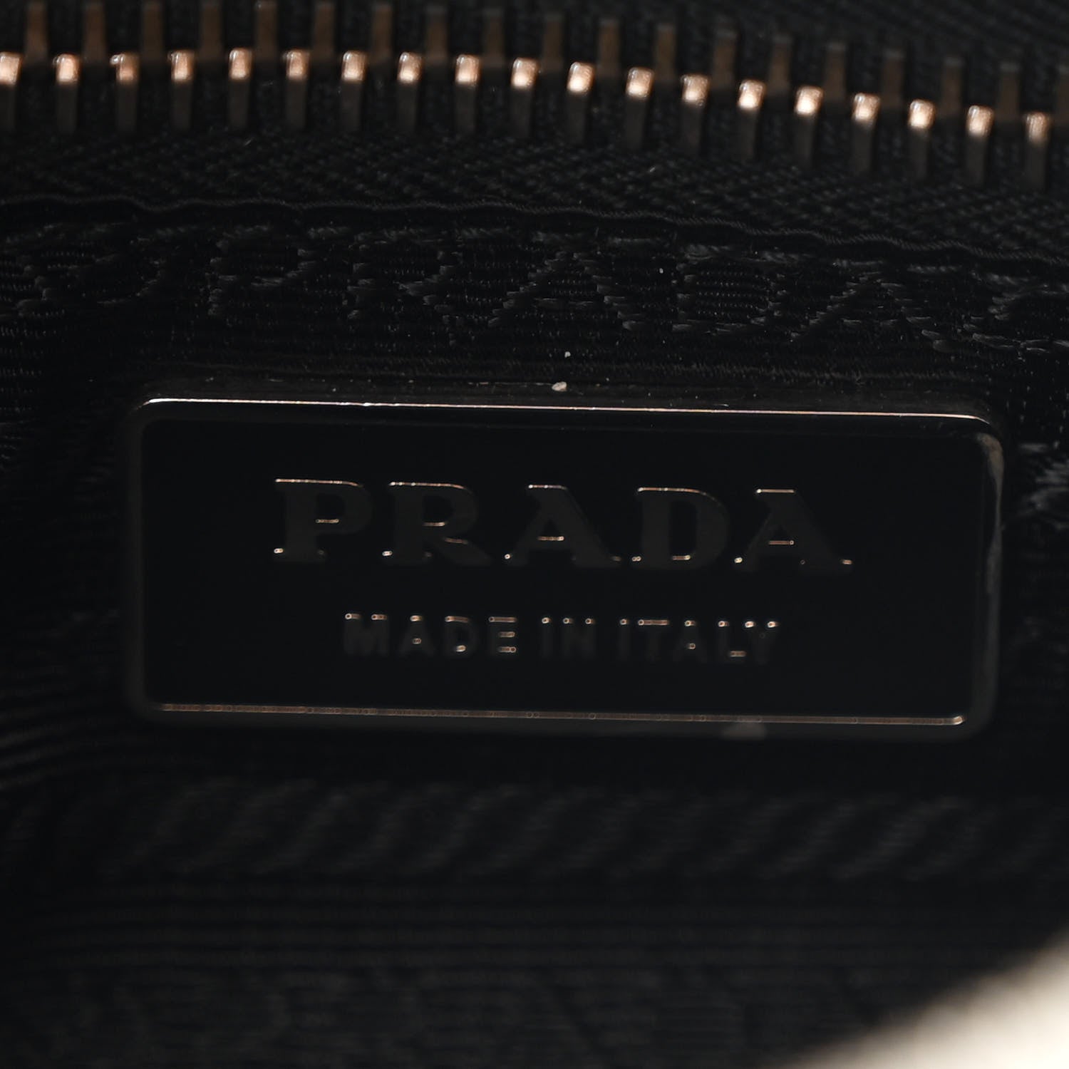 Prada Nylon Vernice Belt Bag Pink Gray