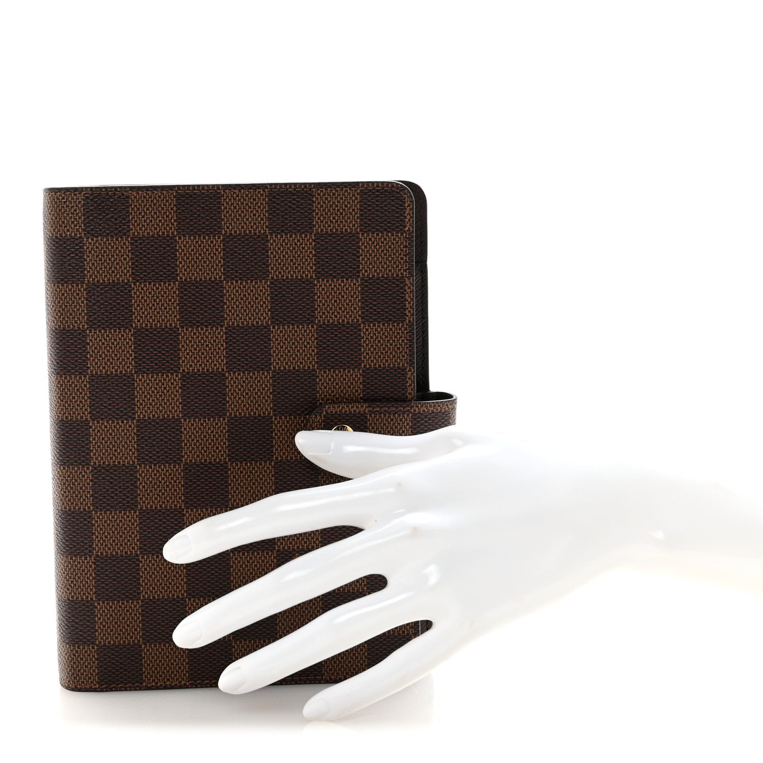 Louis Vuitton Damier Ebene Medium Ring Agenda Cover